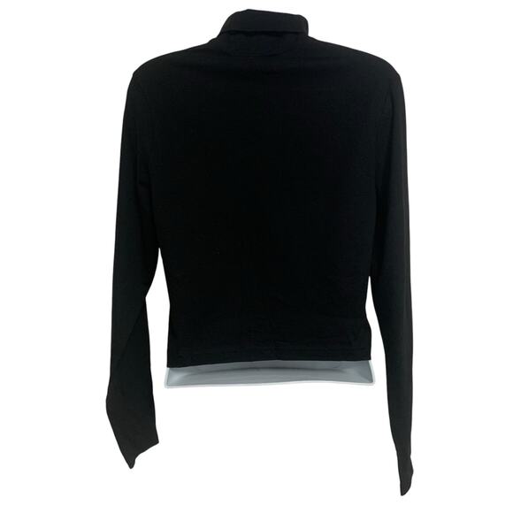 Divided By H&M Long Sleeve Turtle Neck Top Womens Size L - Picture 3 of 8